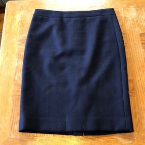J. Crew wool pencil skirt